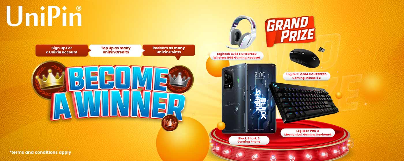 UniPin Loyalty Rewards: Be the Top of the Leaderboard (MY)